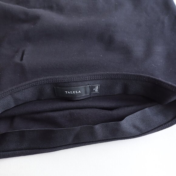 NWOT Aritzia Talula 90s Black Tulip Hem Tube Skirt - Picture 2 of 6